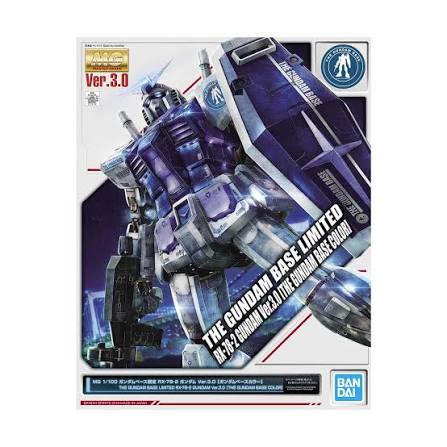 Bandai 1/100 MG RX-78-2 Gundam Ver.3.0 Gundam Base Limited