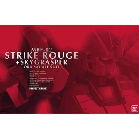 Strike Rouge + Skygrasper PG Bandai