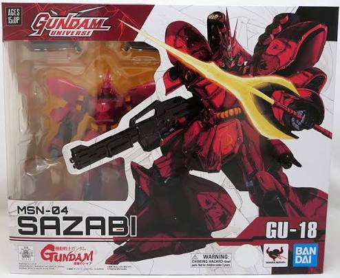 Gundam Universe MSN-04 Sazabi Action Figure