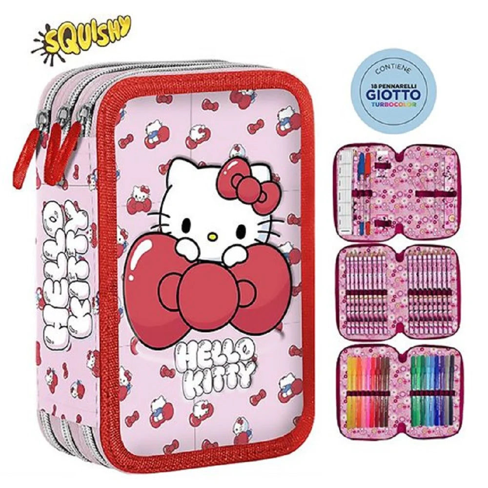 Astuccio Hello Kitty 3 zip