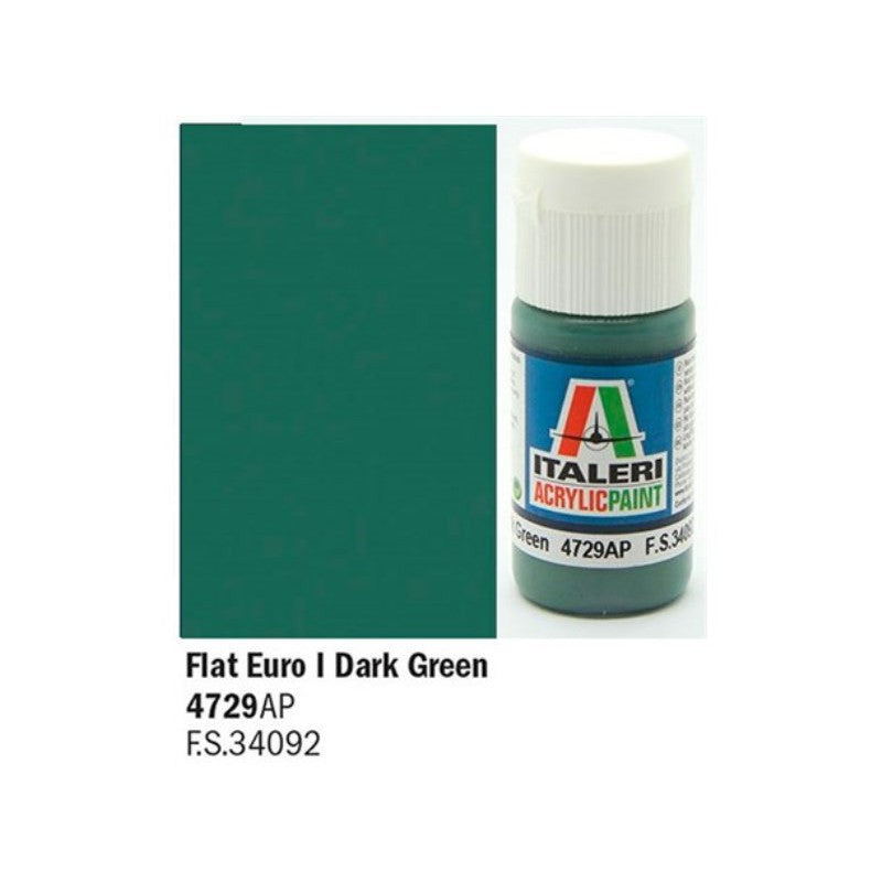 Flat Euro I Dark Green