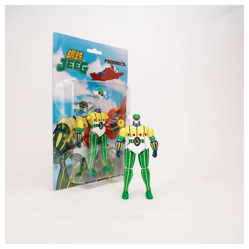 Jeeg Mini Metal Fabbrica Manga (Yellow) Action Figure