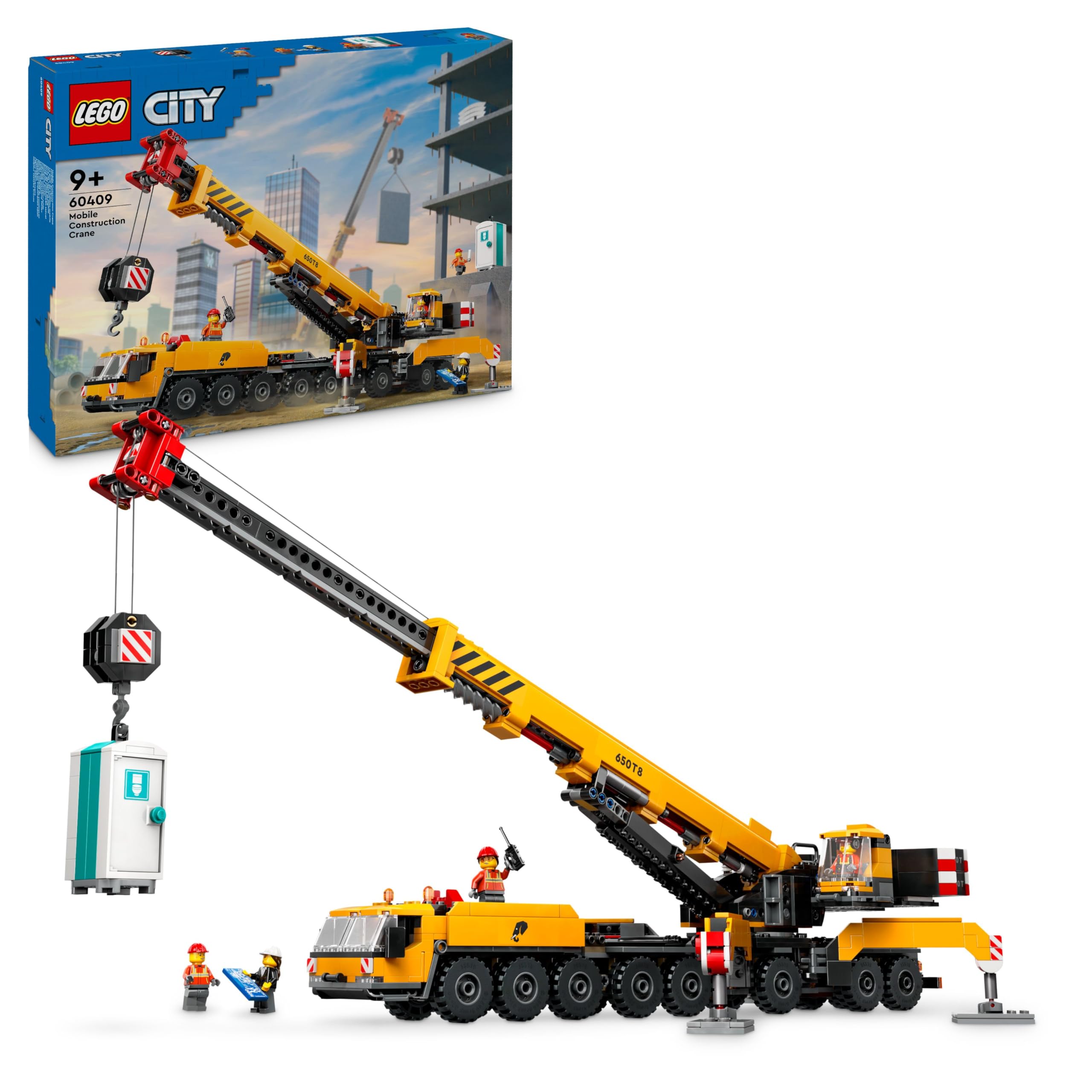 LEGO City Gru da Cantiere Mobile Gialla