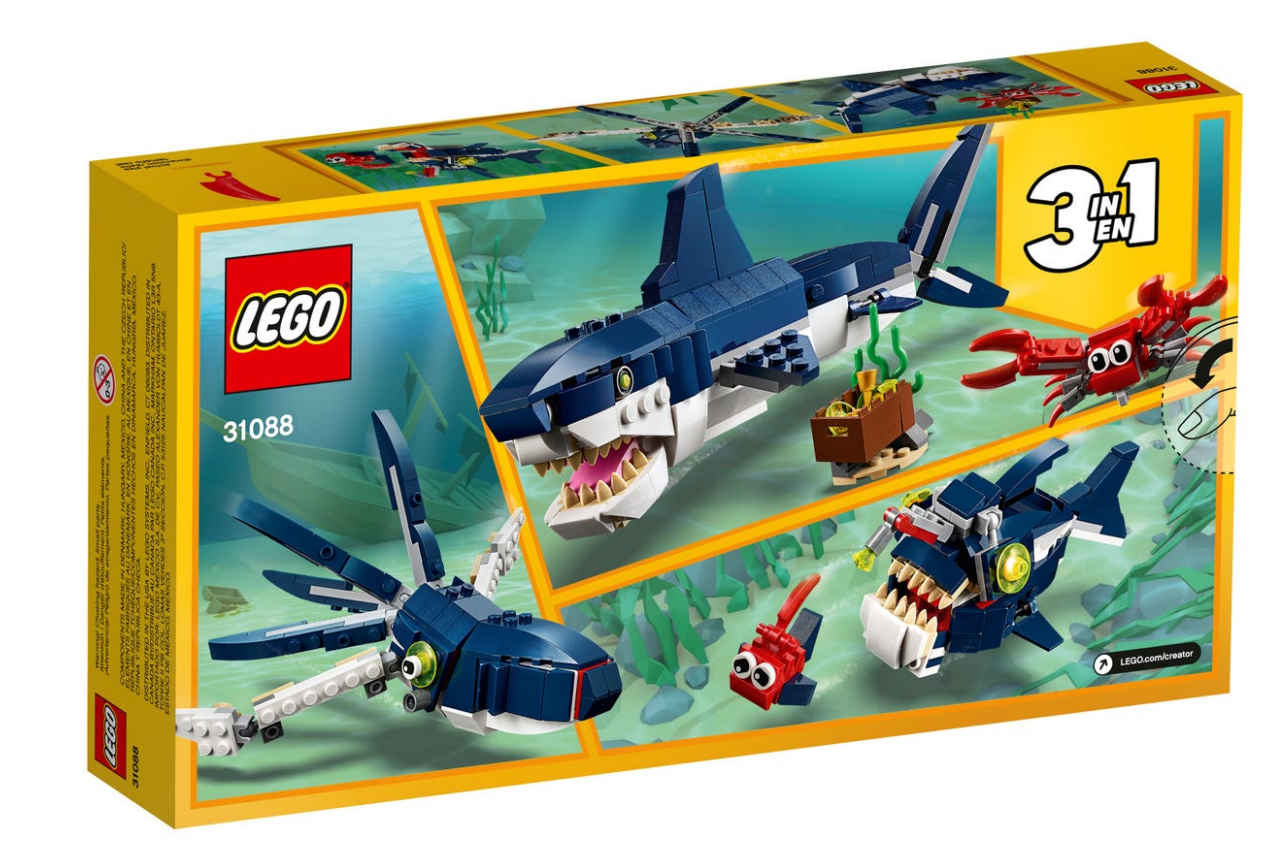 Lego Creator Creature degli abissi