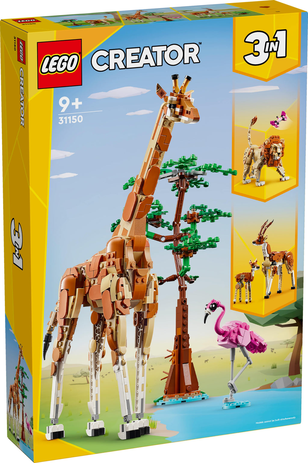 LEGO Creator 31150 Animali del Safari