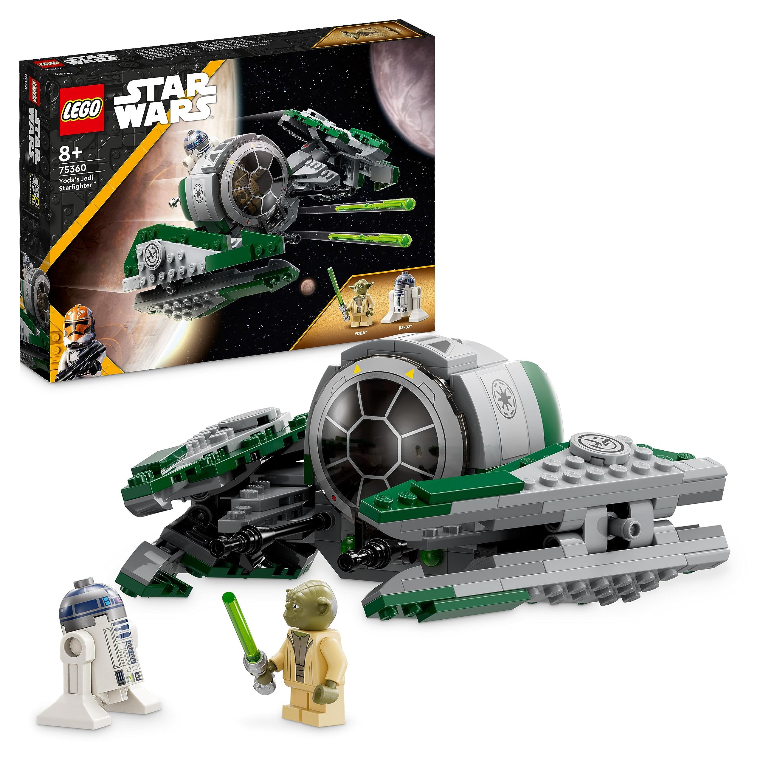 LEGO Star Wars 75360 – Jedi Starfighter di Yoda