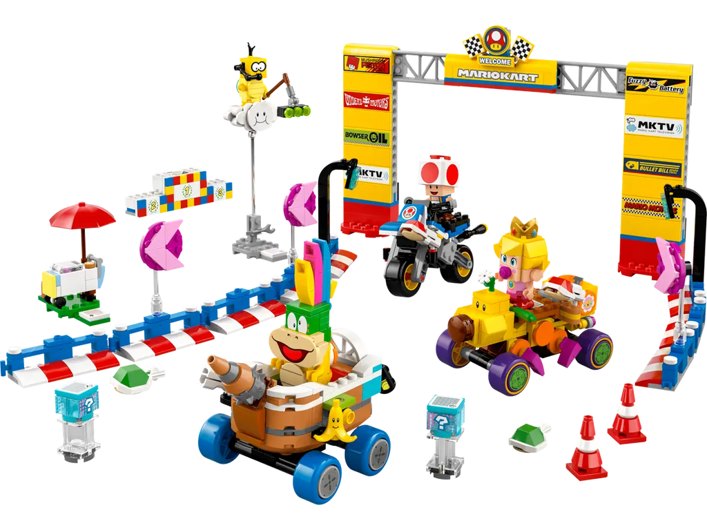 LEGO Super Mario 72036 Mario Kart: Pack Baby Peach e Gran Premio