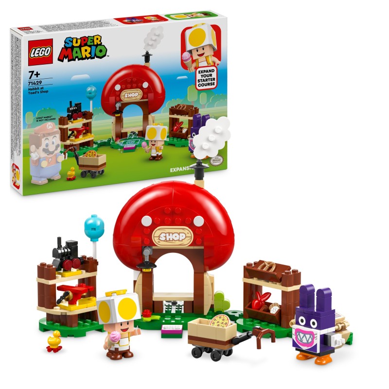 LEGO Super Mario Nabbit at Toad's Shop set espansione