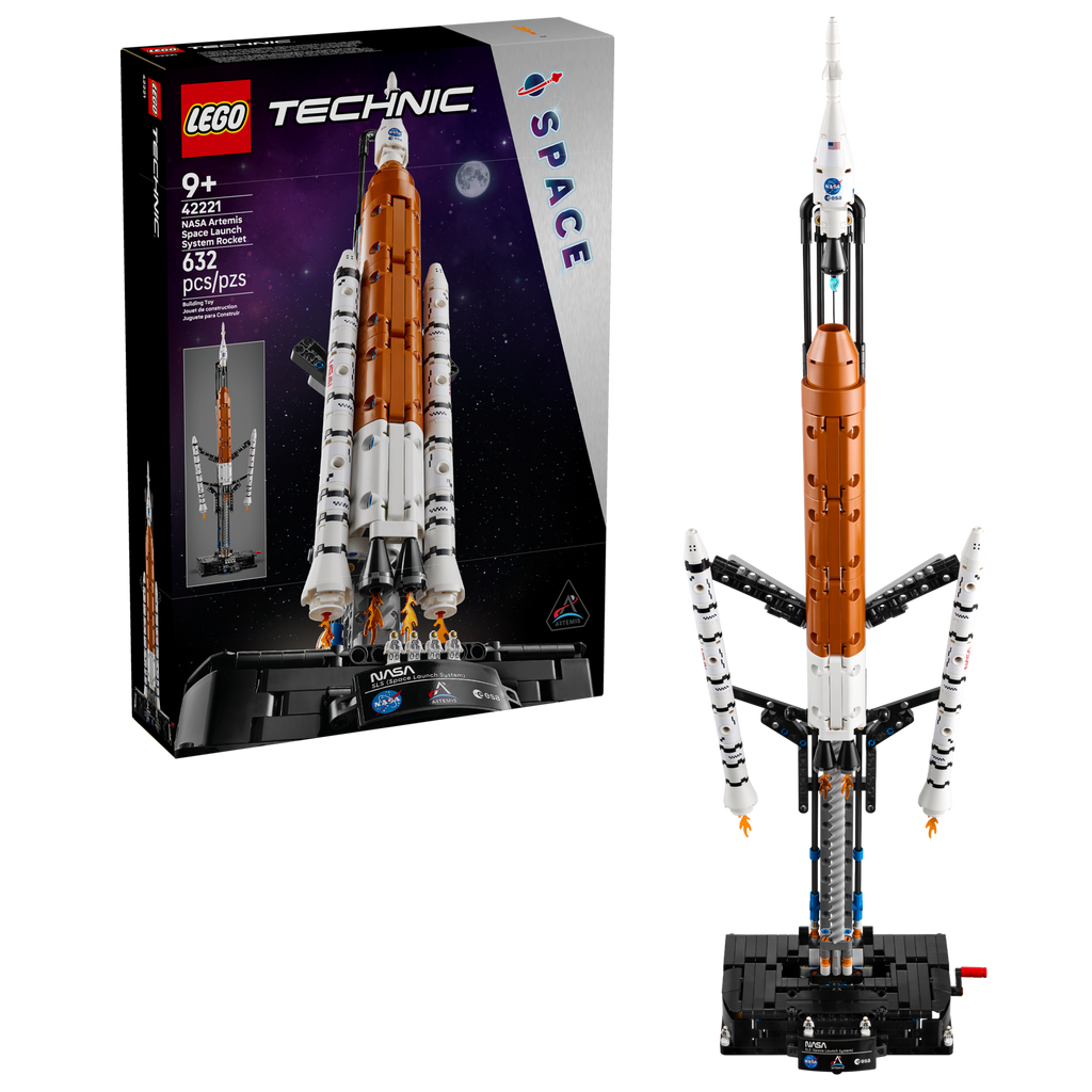 LEGO Technic 42221 Sistema di Lancio Spaziale Razzo NASA Artemis