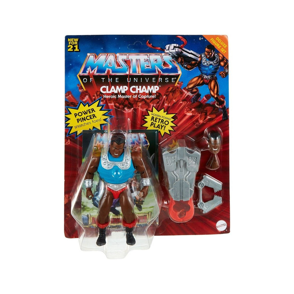 Masters of the Universe Deluxe Action Figure 2021 Clamp Champ