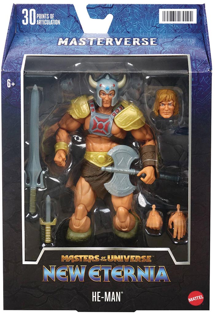 Masters of the Universe New Eternia Masterverse Action Figure 2022 Viking He-Man