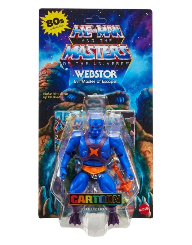 Masters of the Universe Origins Action Figure Cartoon Collection: Webstor