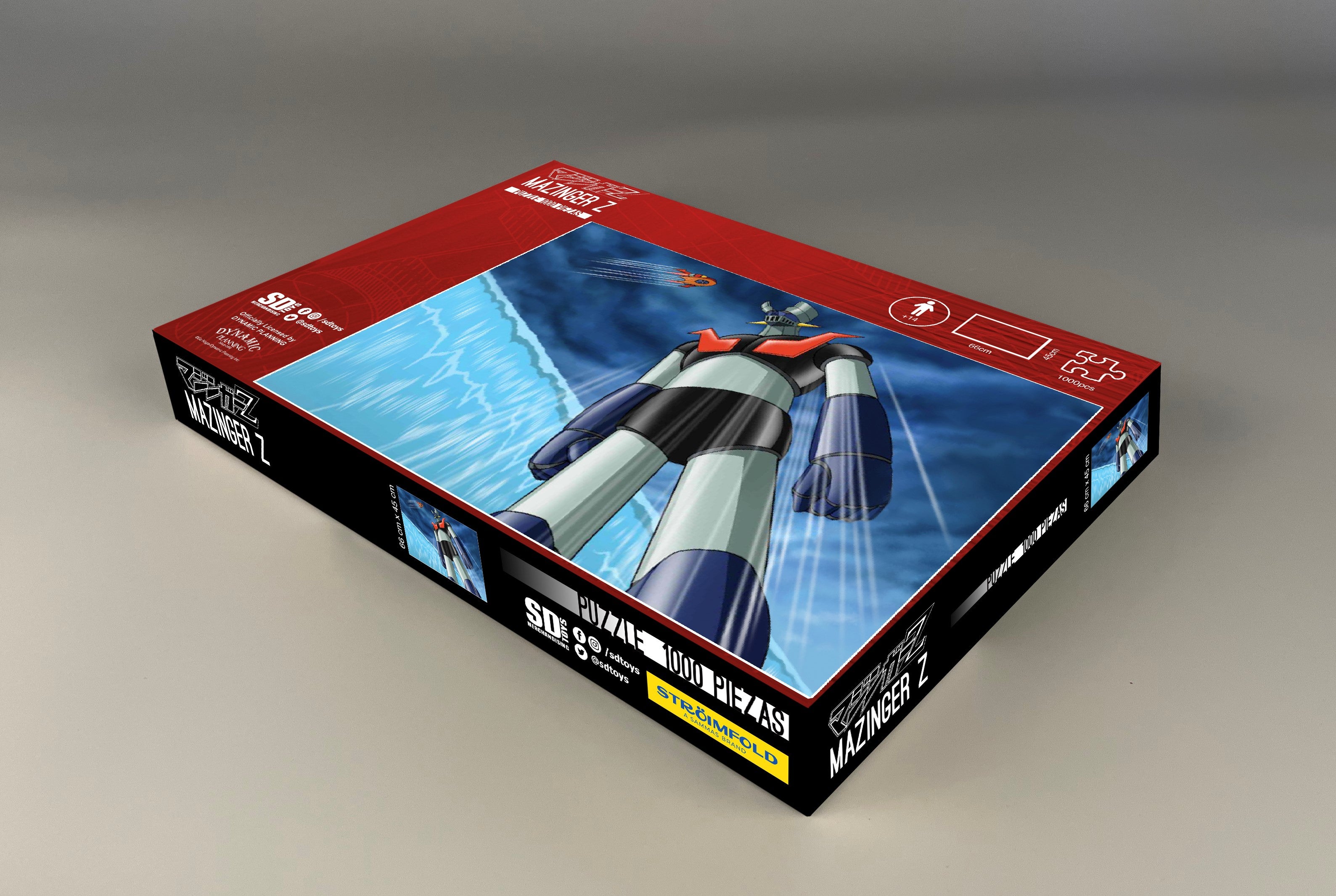 Mazinger Z 1000 PCS Puzzle