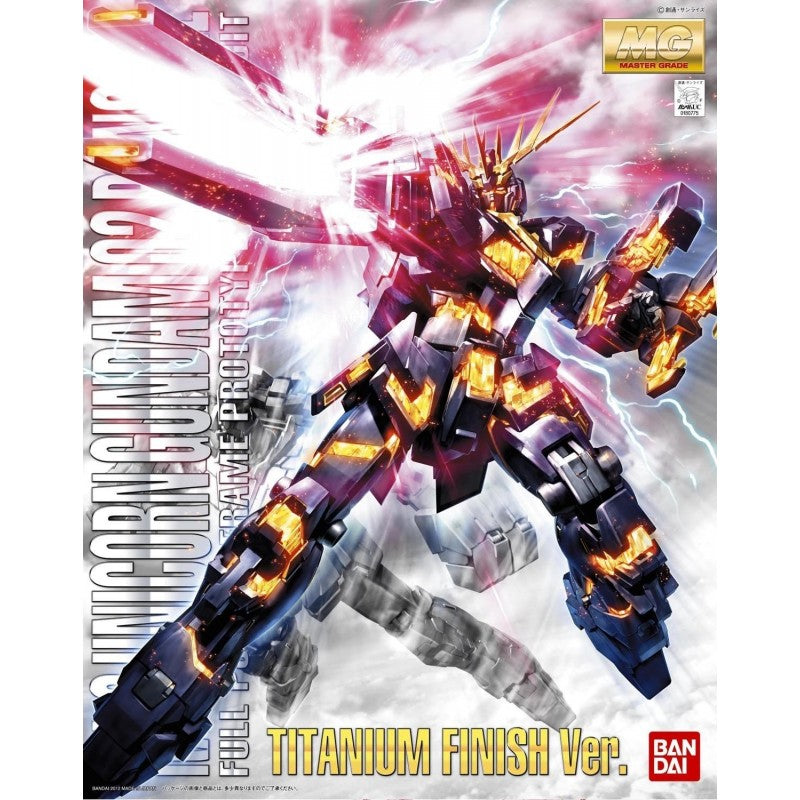 RX-0 Unicorn Gundam 02 Banshee Titanium Finish Bandai