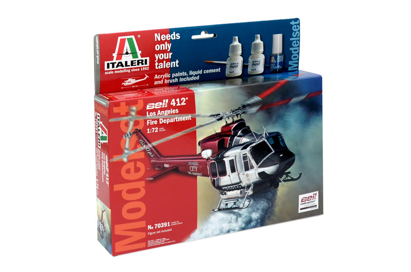 BELL 412 Los Angeles City Fire Dep. model set