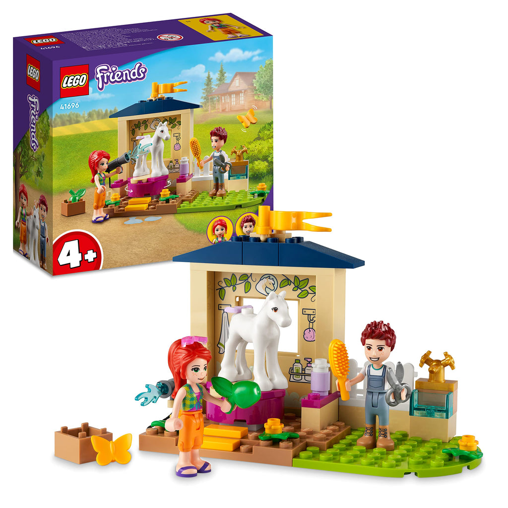 LEGO FRIENDS 41696 – Stalla di Toelettatura dei Pony