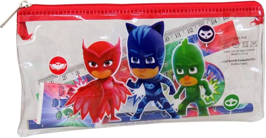 Pj Mask bustina cerniera completa stationary