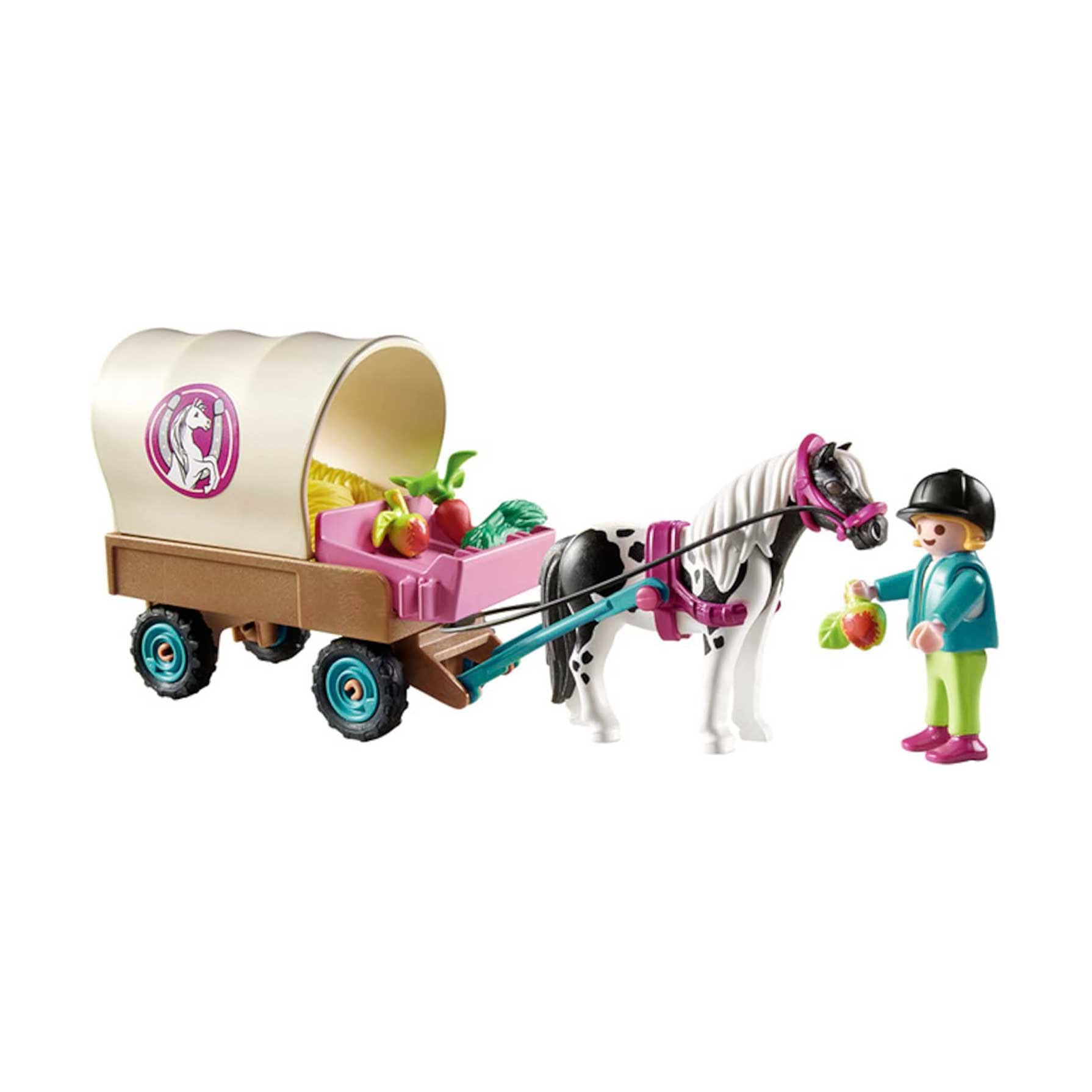 Playmobil Carrozza con Pony