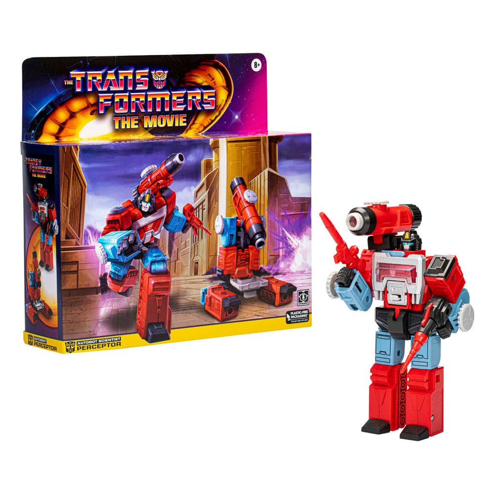 The Transformers: The Movie Retro Action Figure Perceptor