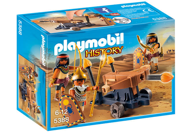 Soldati egizi con lanciadardi by Playmobil