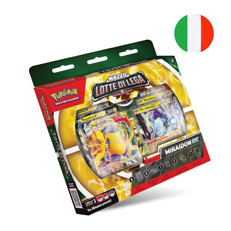 POKEMON Mazzi Lotte di Lega MIRAIDON EX