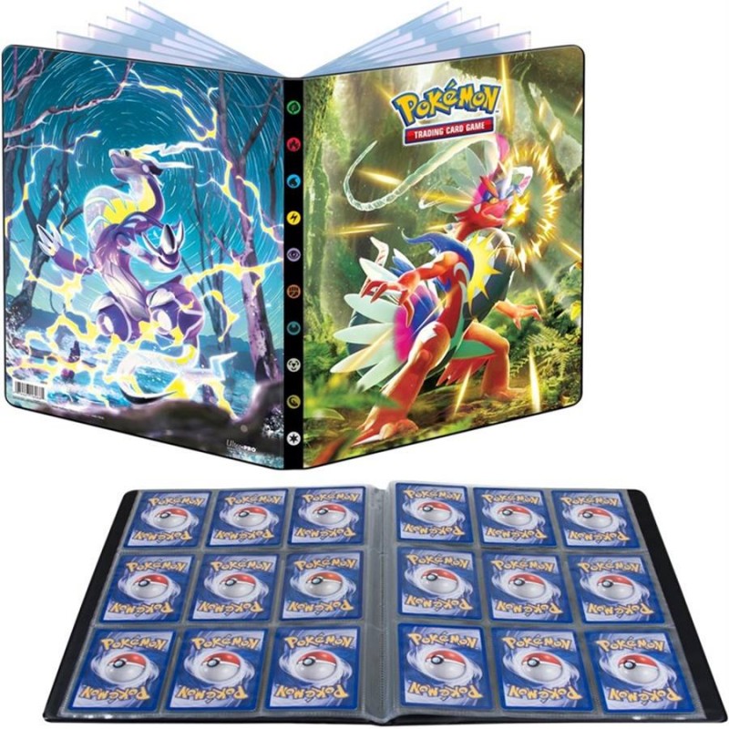 POKEMON Album 14 Pagine Scarlatto & Violetto