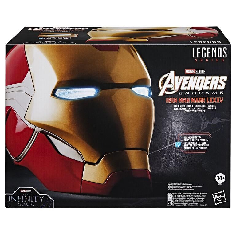 Avengers: Endgame Marvel Legends Series Electronic Helmet Iron Man Mark LXXXV