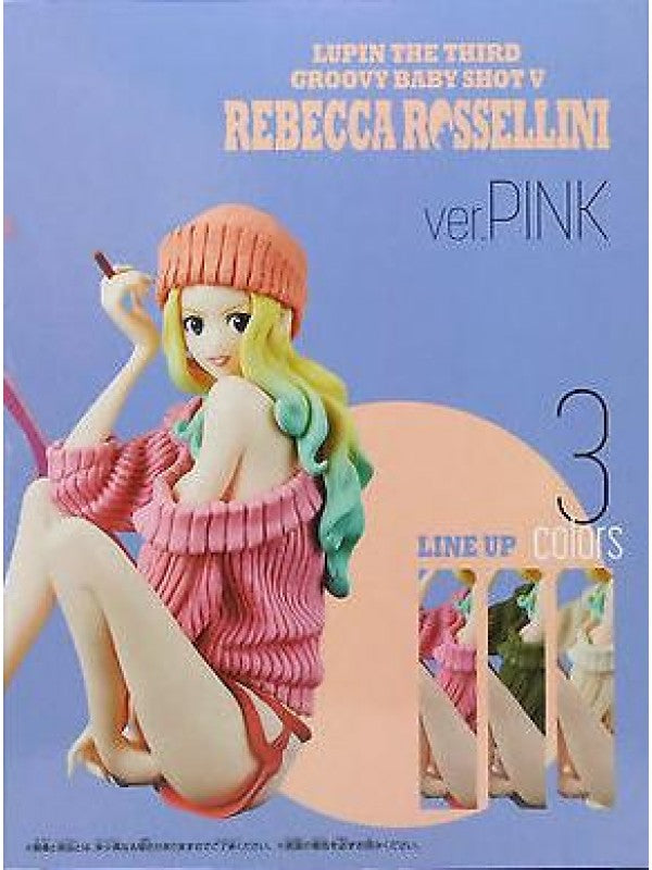 Lupin the Third Groovy Baby Shot V Rebecca Rossellini Pink ver.
