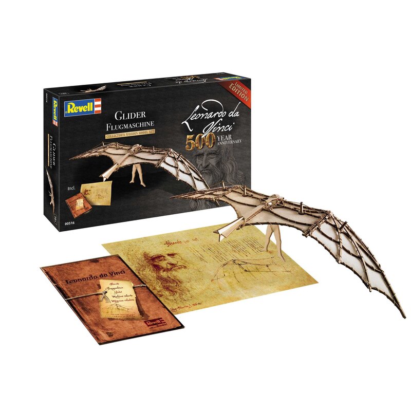 Leonardo da Vinci Glider Flugmaschine