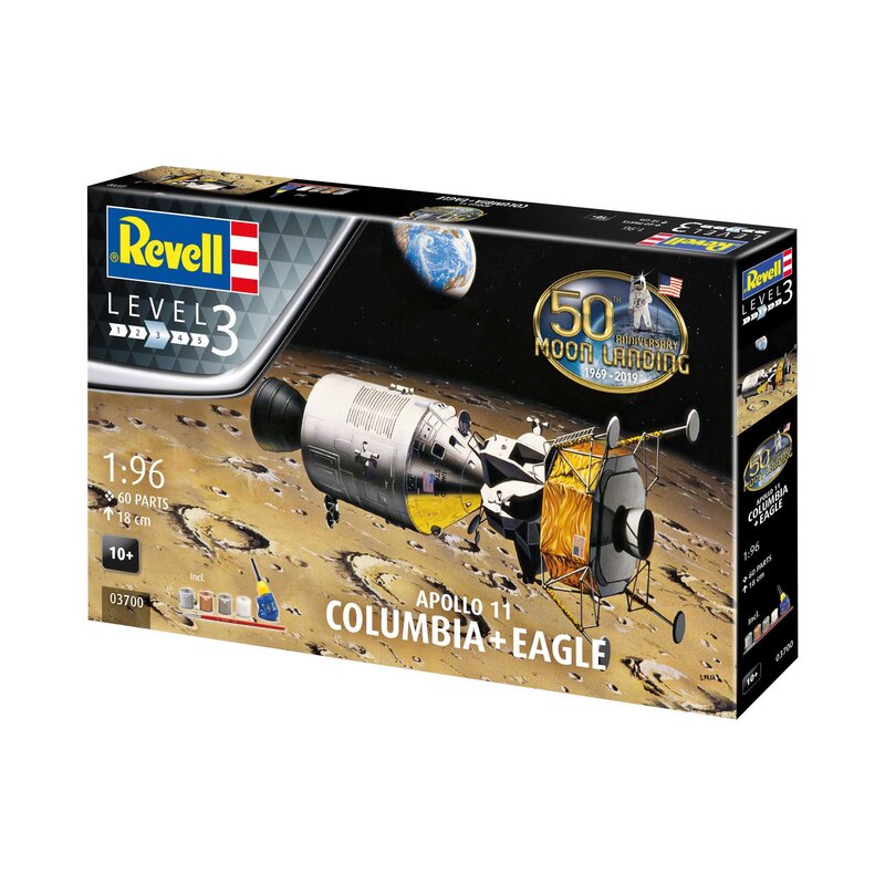 Apollo 11 Columbia & Eagle (50 Years Moon Landing)