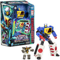 Transformers Generations Legacy Evolution Voyager Class action figure Twincast and Autobot Rewind