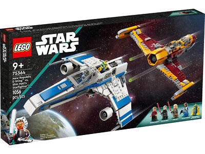 LEGO Star Wars 75364 – E Wing della Nuova Repubblica vs Starfighter di Shin Hati