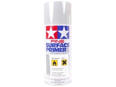 Tamiya Fine Surface Primer Light Gray (180ml)