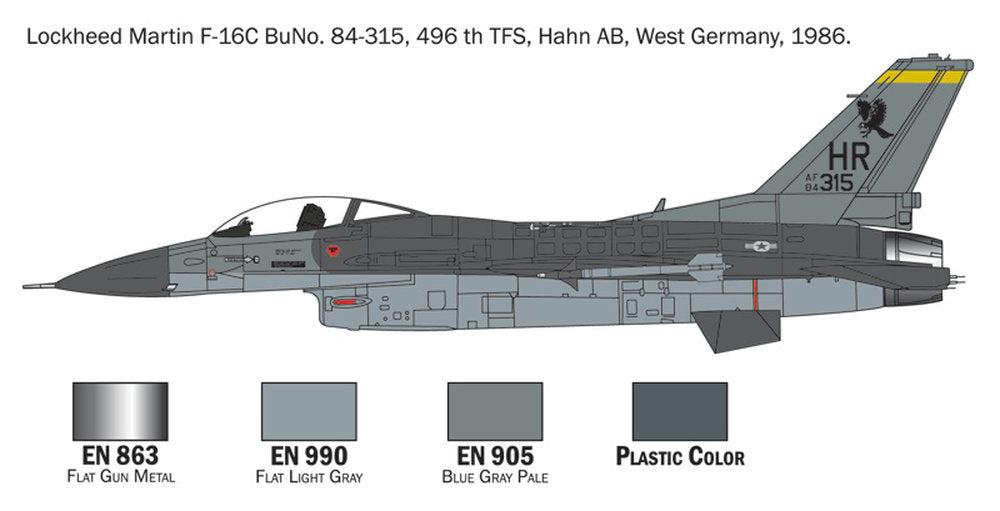 F-16 C/D Night Falcon COMPLETE SET