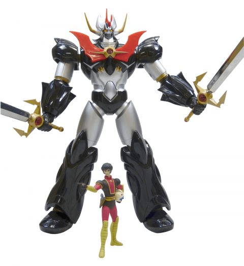 MAZINGER Z - New Century Alloy Mazinkaiser & Kabuto Koji Die-cast Aoshima