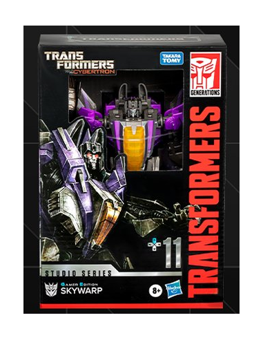 Transformers: War for Cybertron Studio Series Voyager Class Action Figure Gamer Edition Skywarp
