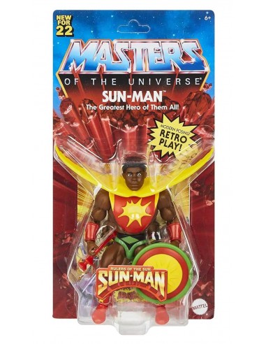 Masters of the Universe Origins Action Figures Sun-Man