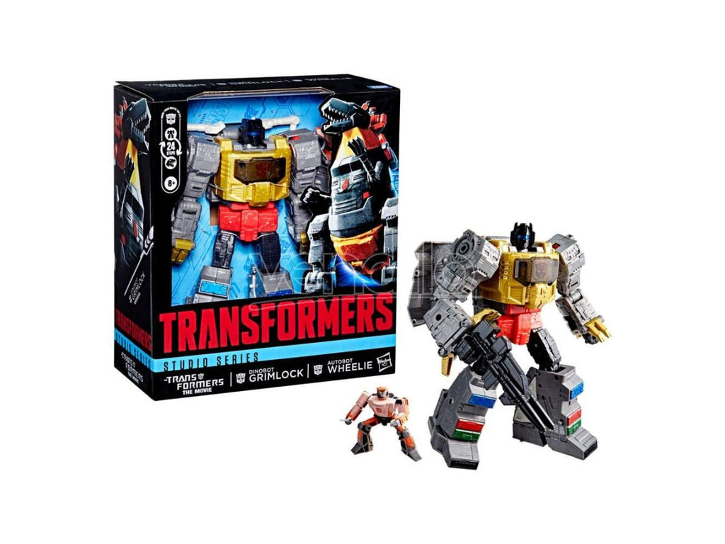 Transformers Studio Series Transformers The Movie Grimlock And Wheelie Action Figure