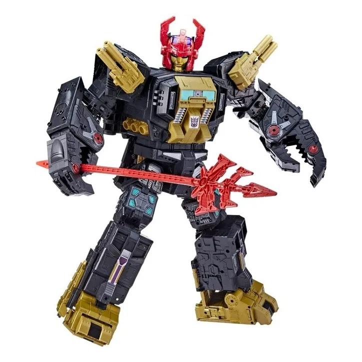 Tranformers Gensel Titan Black Zarak Action Figure