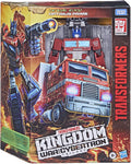 Transformers Generations War for Cybertron: Kingdom Action Figur Leader Class Optimus Prime