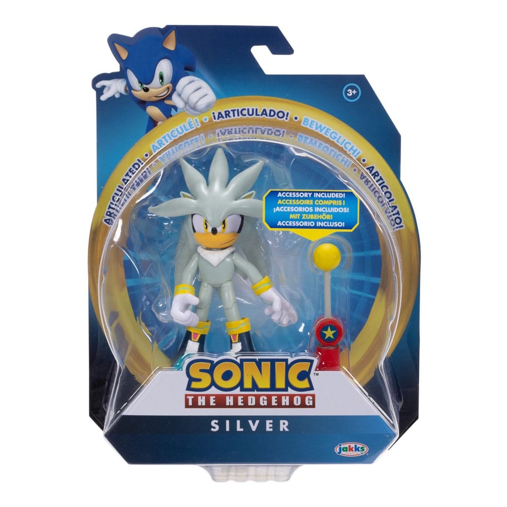 Sonic the Hedgehog Figure Silver
