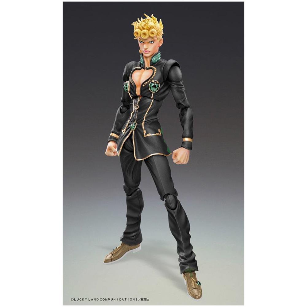 JoJo's Bizarre Adventure Part5 Super Action Action Figure Chozokado (Giorno Giovanna Ver. Black)