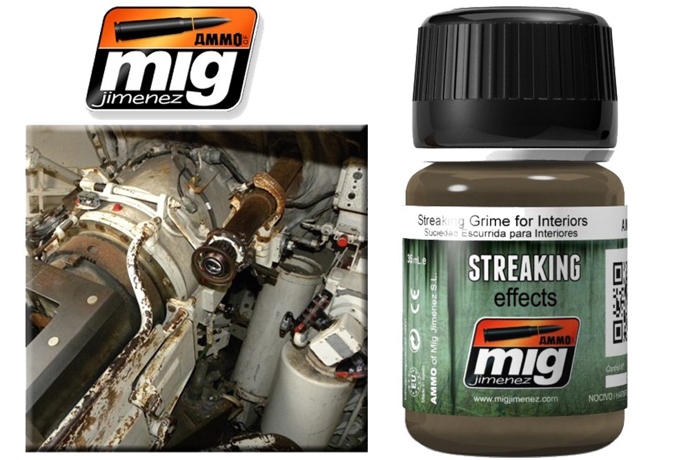 Streaking grime for interiors A.MIG-1200