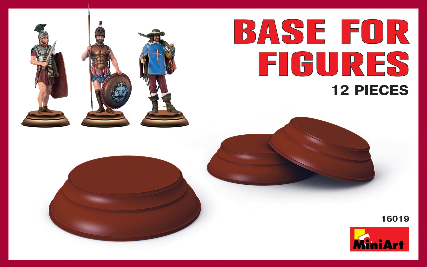 Bases for Figures (12pcs) by MiniArt