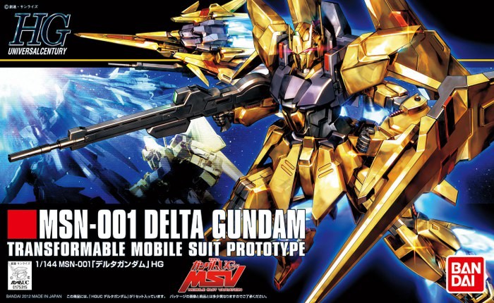HGUC Gundam Delta 1/144