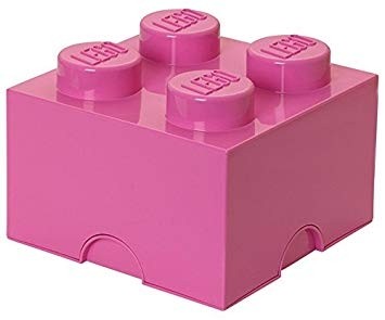 Lego 4003 Storage Brick 4 Medium Bright Pink