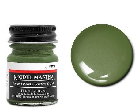 Model Master II Enamel Lichtgrun (Semi Gloss Bright Green) RLM83