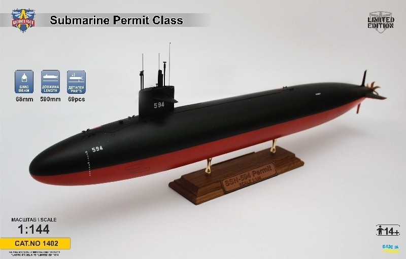 USS Permit by Modelsvit