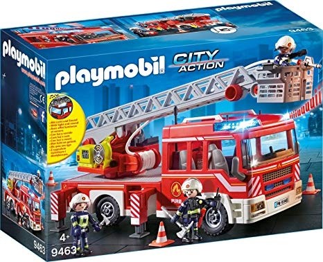 Playmobil City Action Autoscala vigili del fuoco