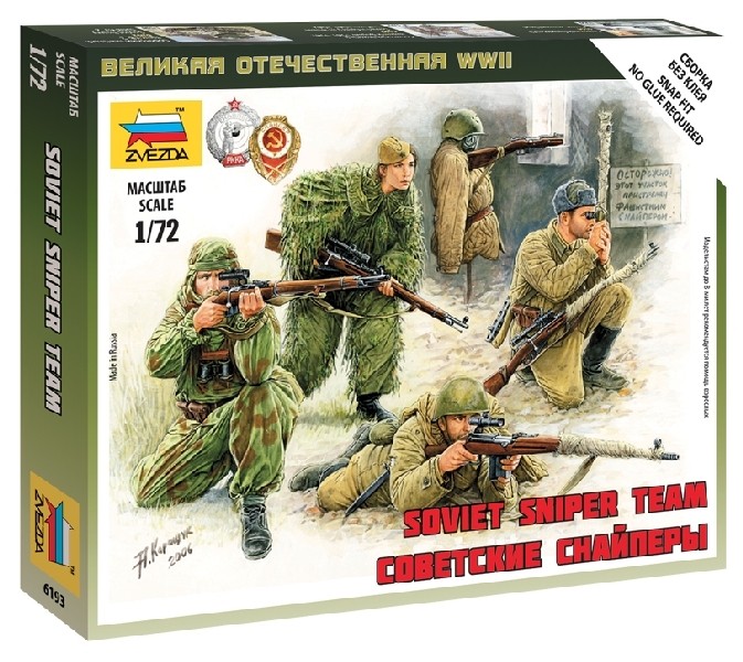 Soviet Sniper Team